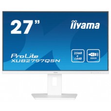 iiyama G-MASTER XUB2797QSN-W2 pantalla para PC 68,6 cm (27") 2560 x 1440 Pixeles 4K Ultra HD LED Blanco